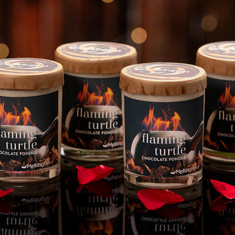 Flaming Turtle Candle