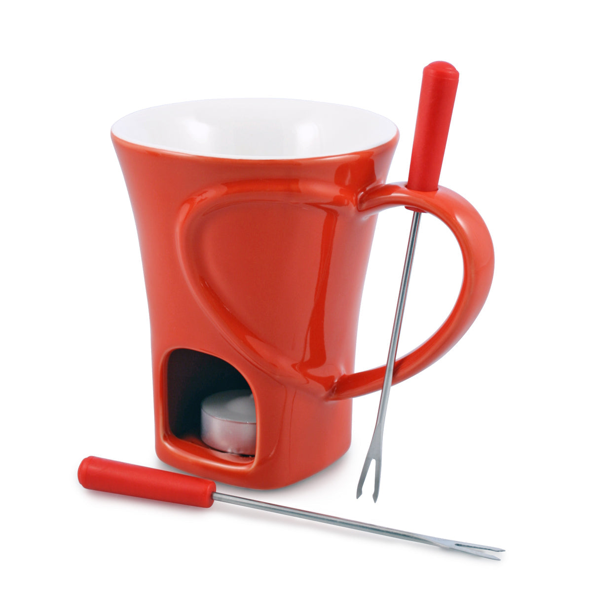 Sweetheart Fondue Mug - Single Serve, 2-Pack Bundle