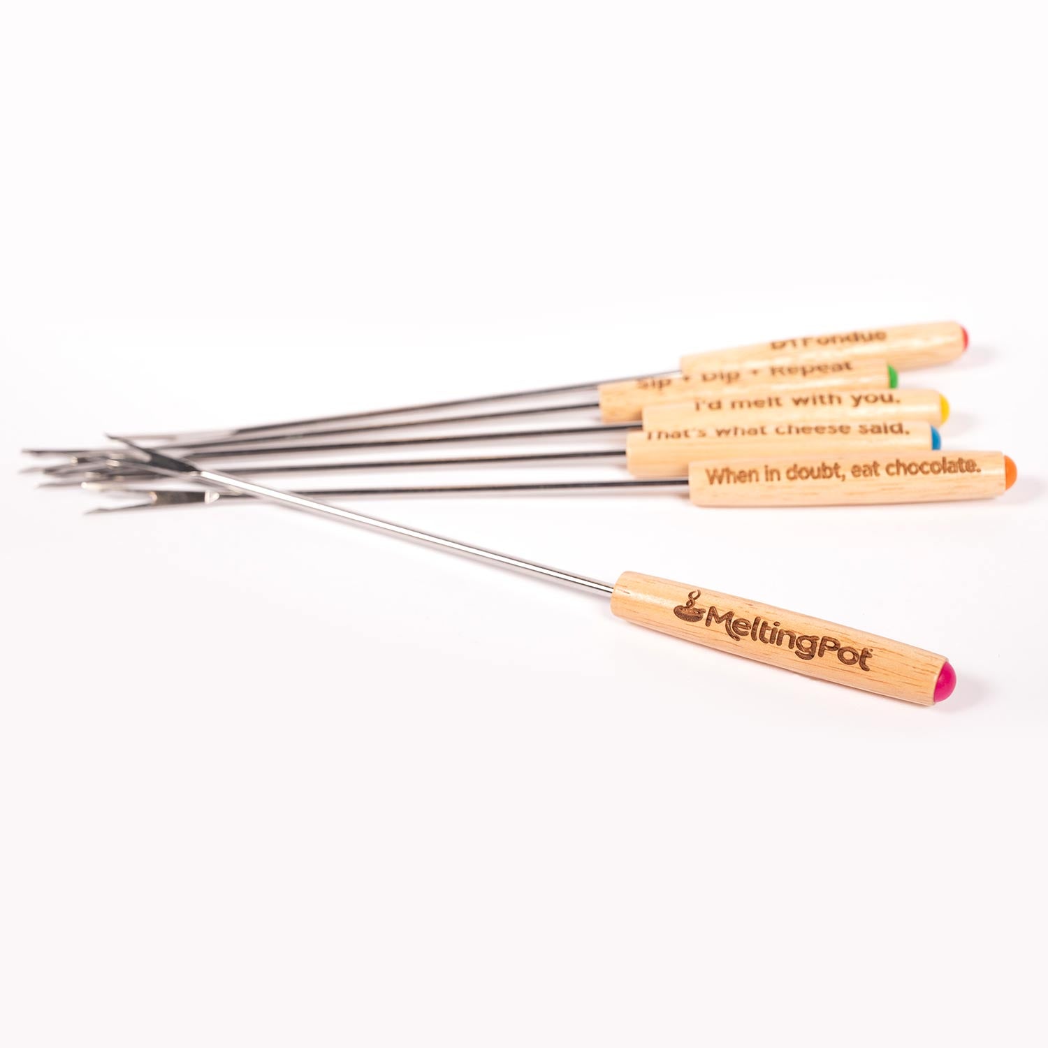 Melting Pot Witty Fondue Forks