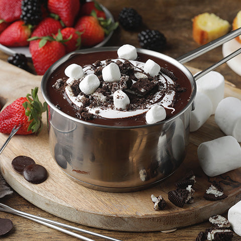 Cookies & Cream Dark Chocolate Fondue