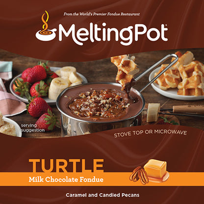 Turtle Milk Chocolate Fondue Packaging