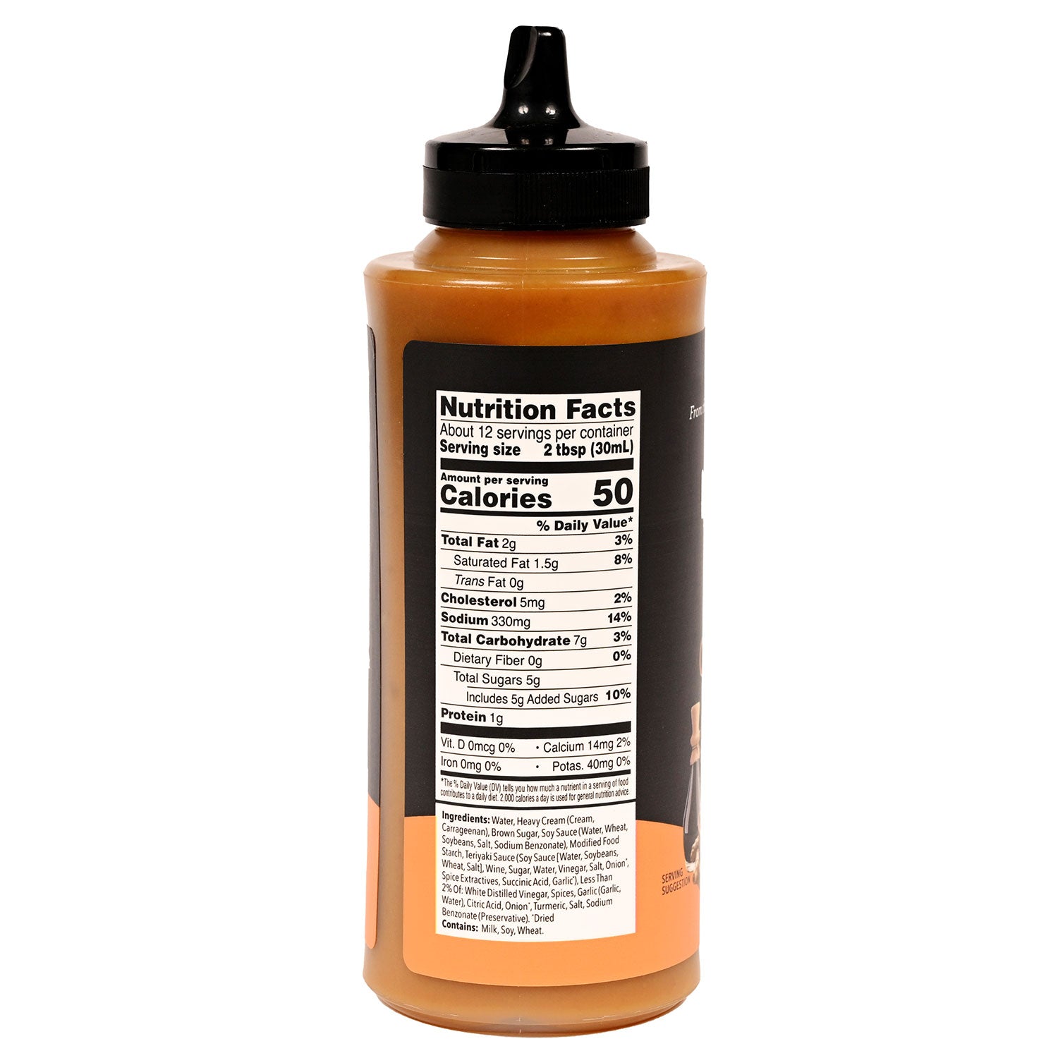 Back of Curryaki Sauce