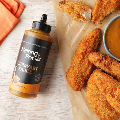 Curryaki Sauce with Chicken Tenders
