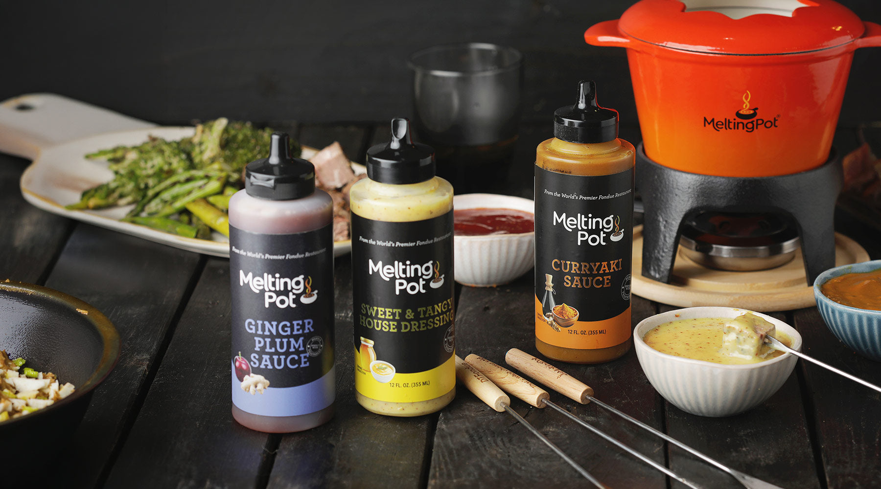 Melting Pot Sauces and Dressing